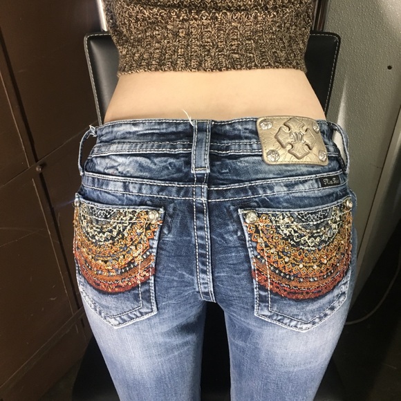 Miss Me Denim - Like New Miss Me Jeans w/all the Bling 🌟